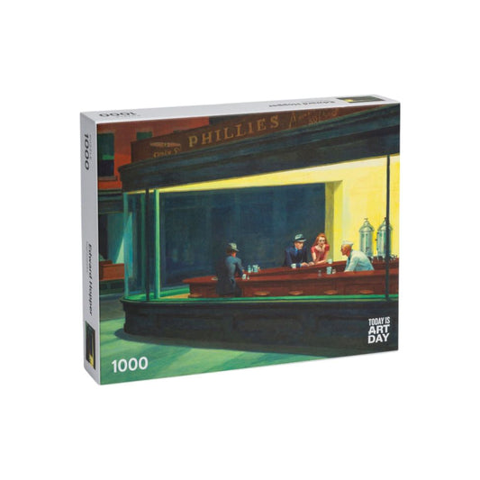 Puzzle Nighthawks Edward Hopper – 1000 pièces – Today is Art Day