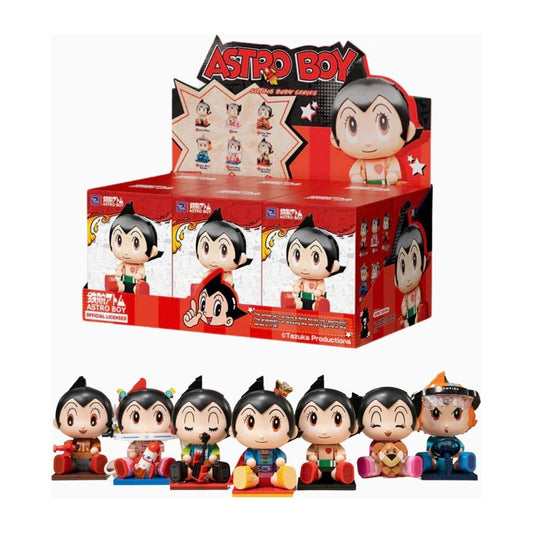 Boîtes mystère de figurines Astro Boy assis – série Pantasy Sitting Baby, collection sous licence Tezuka