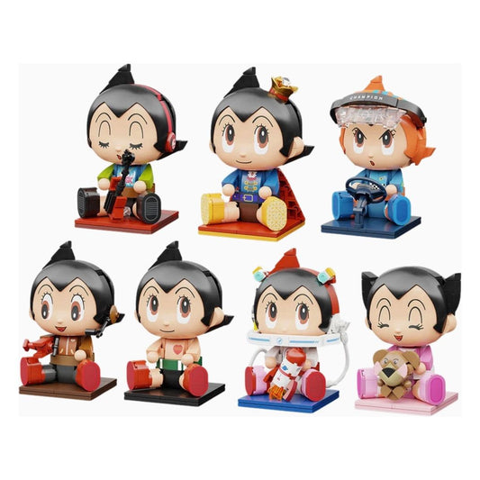 Boîtes mystère de figurines Astro Boy assis – série Pantasy Sitting Baby, collection sous licence Tezuka