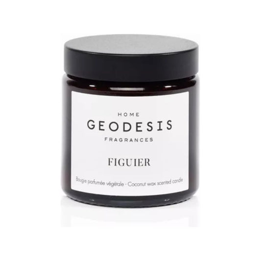 Bougie pommadier 90g parfum Figuier de la marque Geodesis, cire végétale 