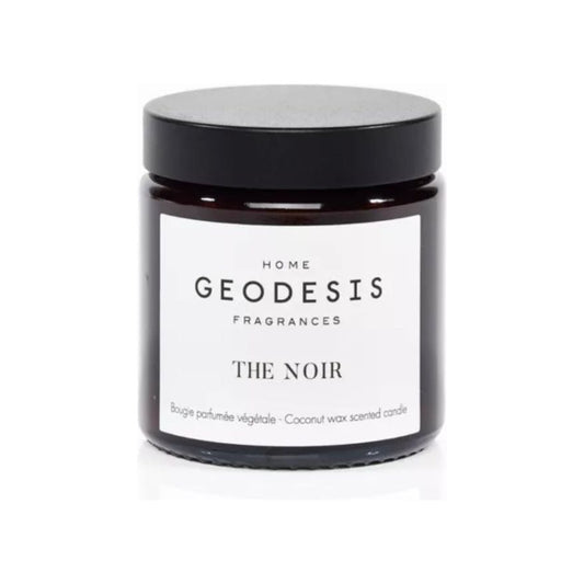 Bougie pommadier 90g parfum Thé Noir de la marque Geodesis, en cire végétale