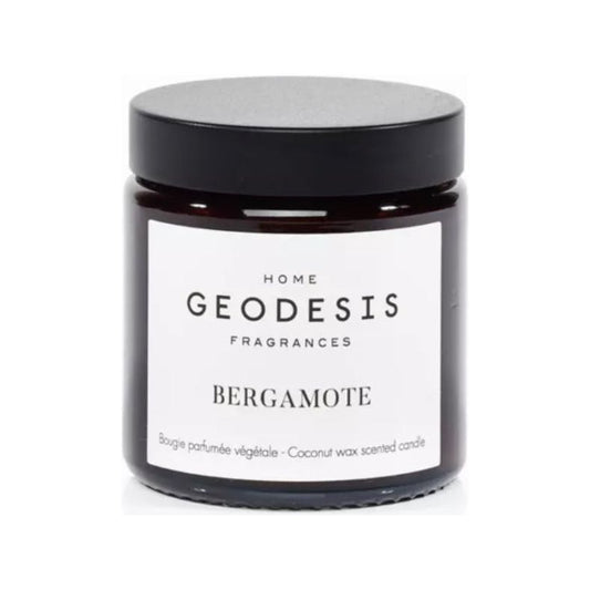 Bougie pommadier 90g parfum Bergamote de la marque Geodesis en cire végétale