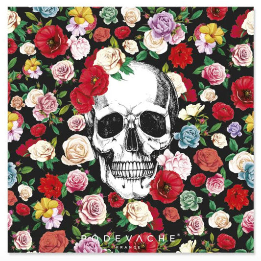 Dessous de verre en vinyle "Flower Tattoo" – Podevache