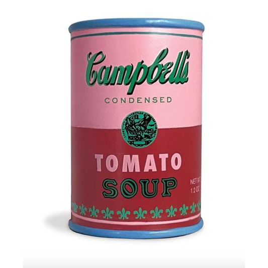 Anti-stress Andy Warhol en forme de boîte Campbell's rose – Galison