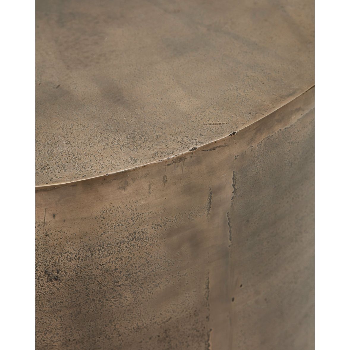Table basse HDRota en aluminium doré brossé – House Doctor