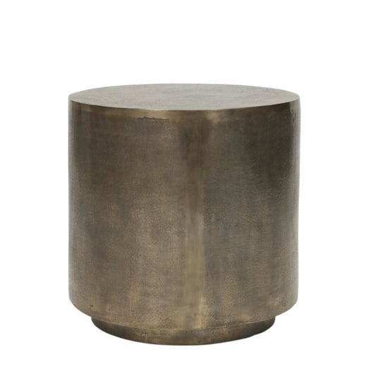 Table basse HDRota haute en aluminium laiton – House Doctor