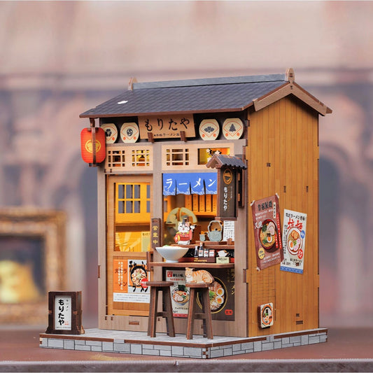 Book Nook DIY "Morita Ya" – Boutique de ramen japonais miniature Hands Craft