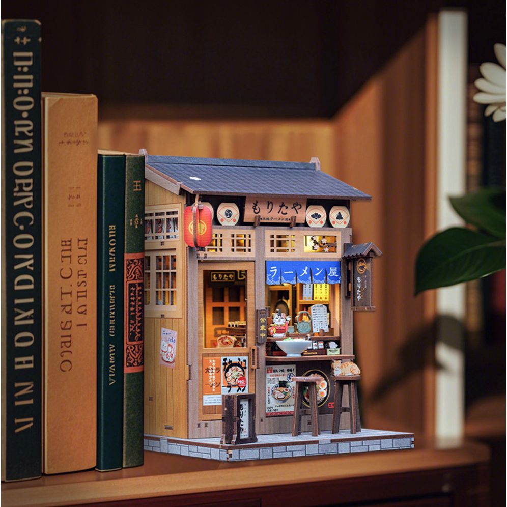 Book Nook DIY "Morita Ya" – Boutique de ramen japonais miniature Hands Craft