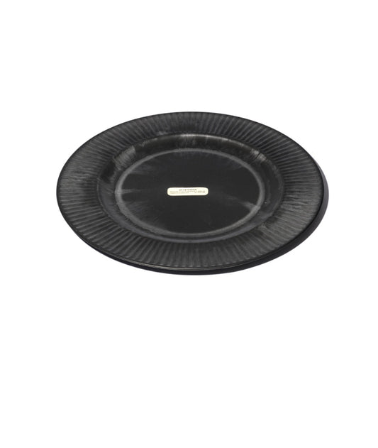Plat rond en plastique recyclé Ø33 cm – Design japonais Puebco