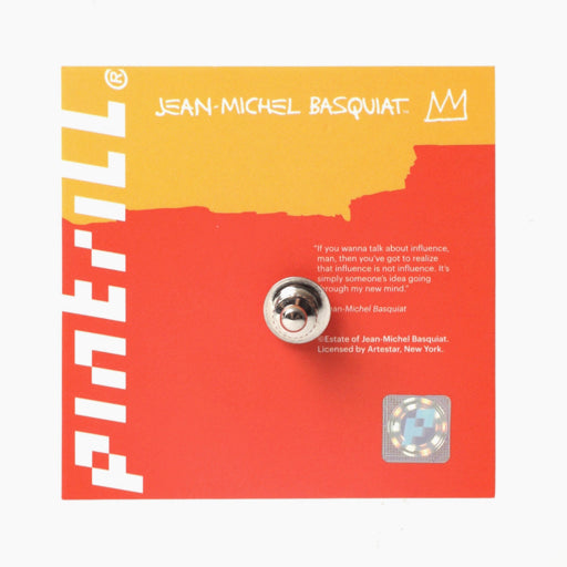 Pins Basquiat Crown – Édition officielle Pintrill en métal émaillé