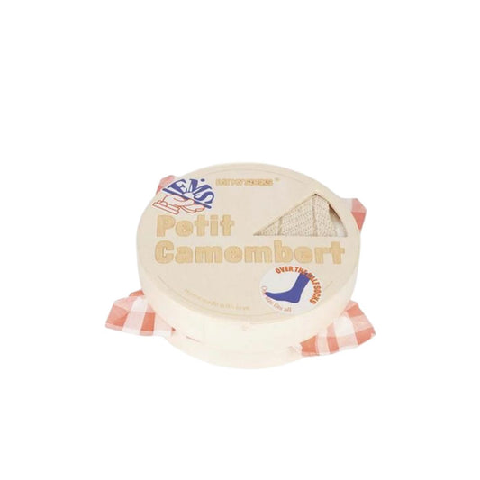 Chaussettes Eat My Socks – modèle Petit Camembert, packaging boîte de fromage