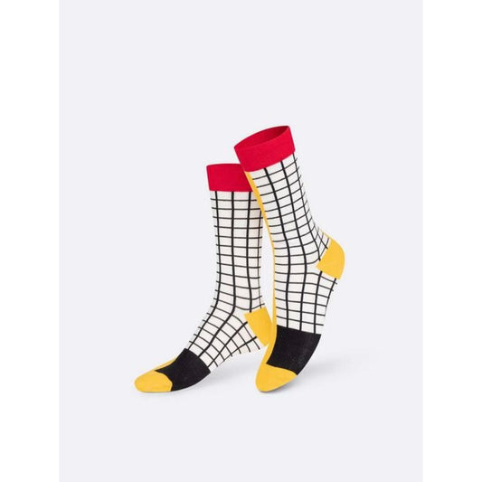 Chaussettes "French Fries" – Eat My Socks en barquette trompe-l’œil