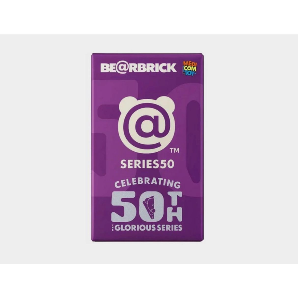 Bearbrick Série 50 – Figurines collector Medicom Toy – Boîtes mystères colorées avec personnages pop culture