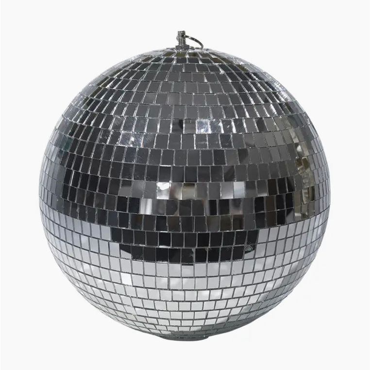 boule à facettes Disco 20 cm de diamètre à poser ou suspendre 