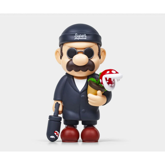 Figurine Mario version Léon en 26 cm avec plante carnivore – Fools Paradise
