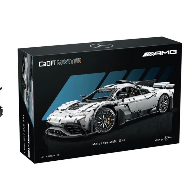 – Kit Mercedes AMG Project One CaDA Master voiture à construire hypercar
– Maquette Mercedes AMG Project One à monter soi-même modèle collection
– Kit construction adulte CaDA Master Mercedes AMG One ultra détaillé