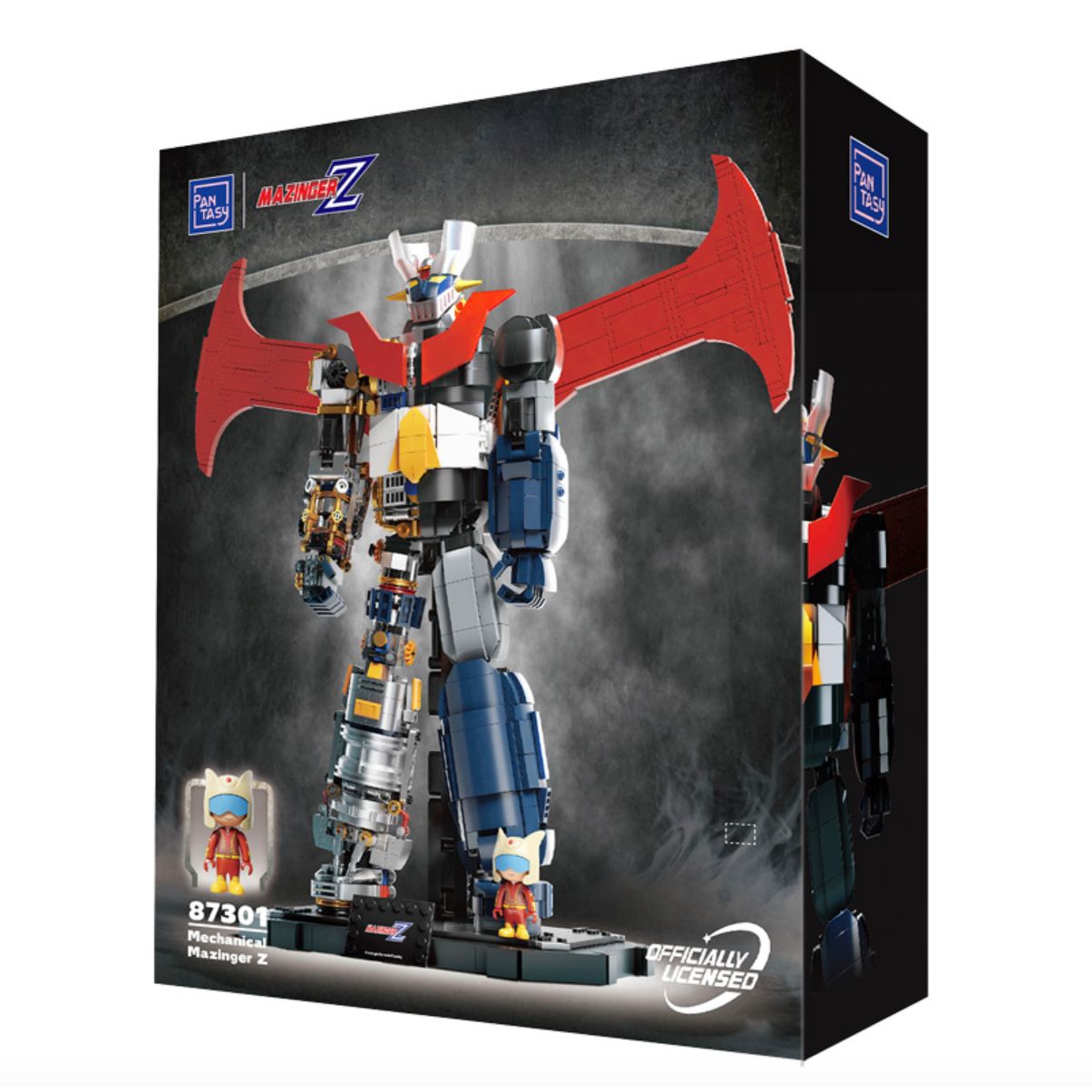 – Figurine Mazinger Z mécanique Pantasy à construire 38 cm
– Mazinger Z Mechanical version kit construction robot géant
– Figurine Mazinger Z Pantasy robot mécanique collection