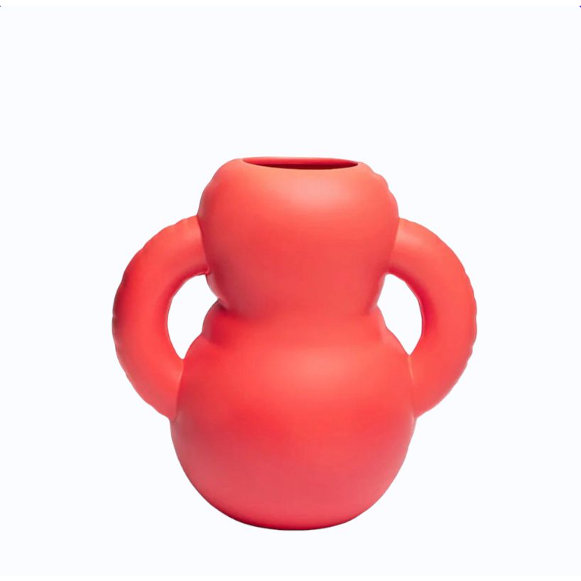 vase oscar coral matte home studyo céramique design corail
