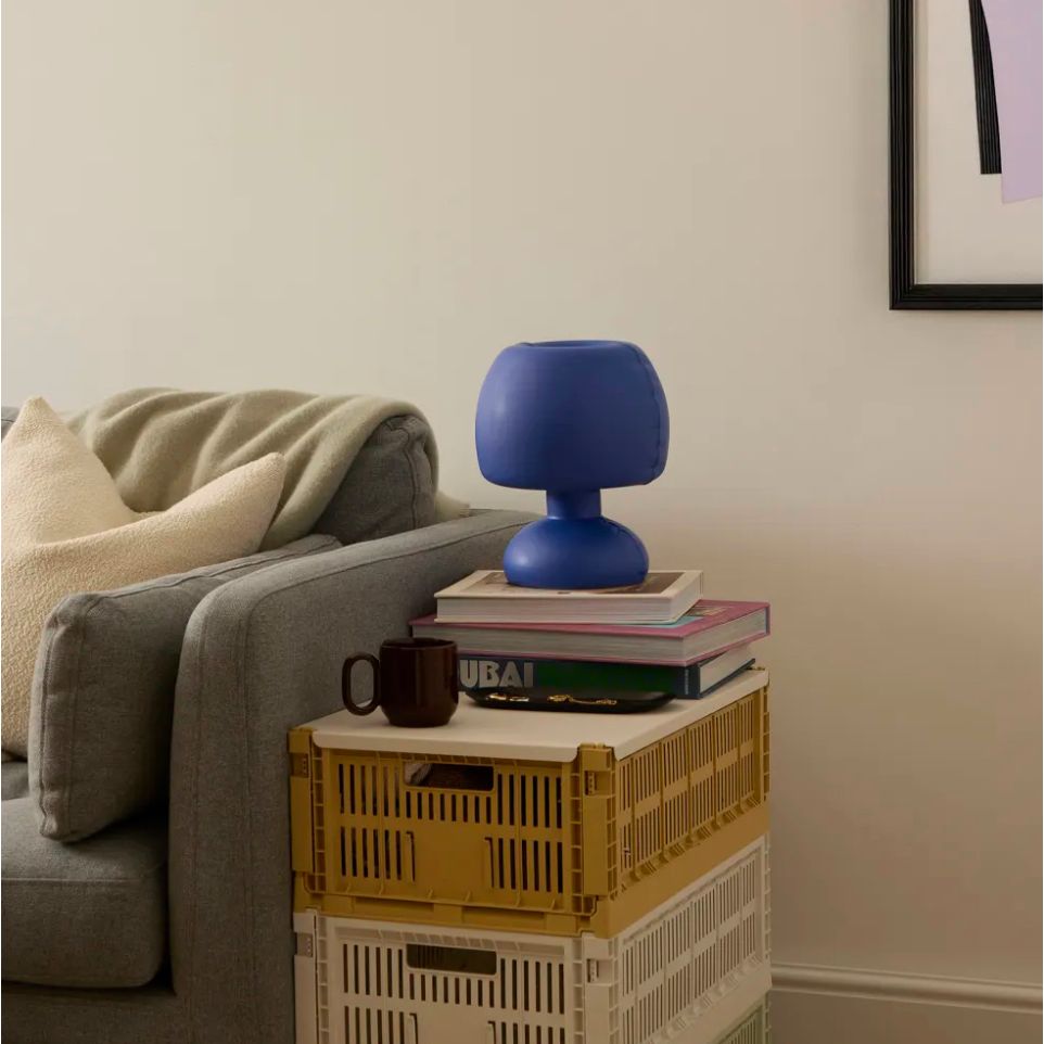 lampe freddy indigo matte home studyo lampe design bleue