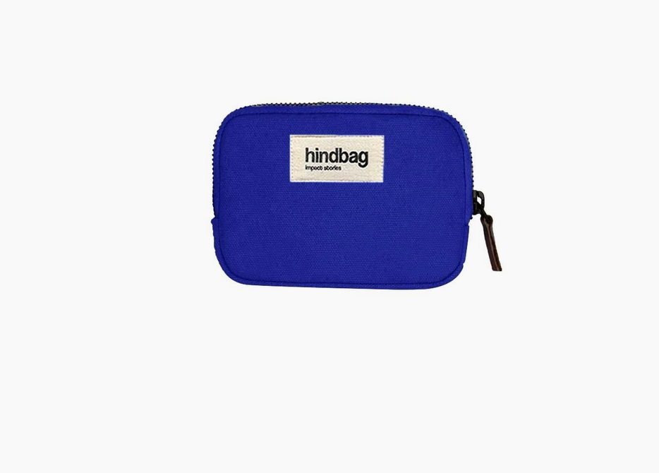 Porte-monnaie "Lili" Bleu Électrique – Hindbag