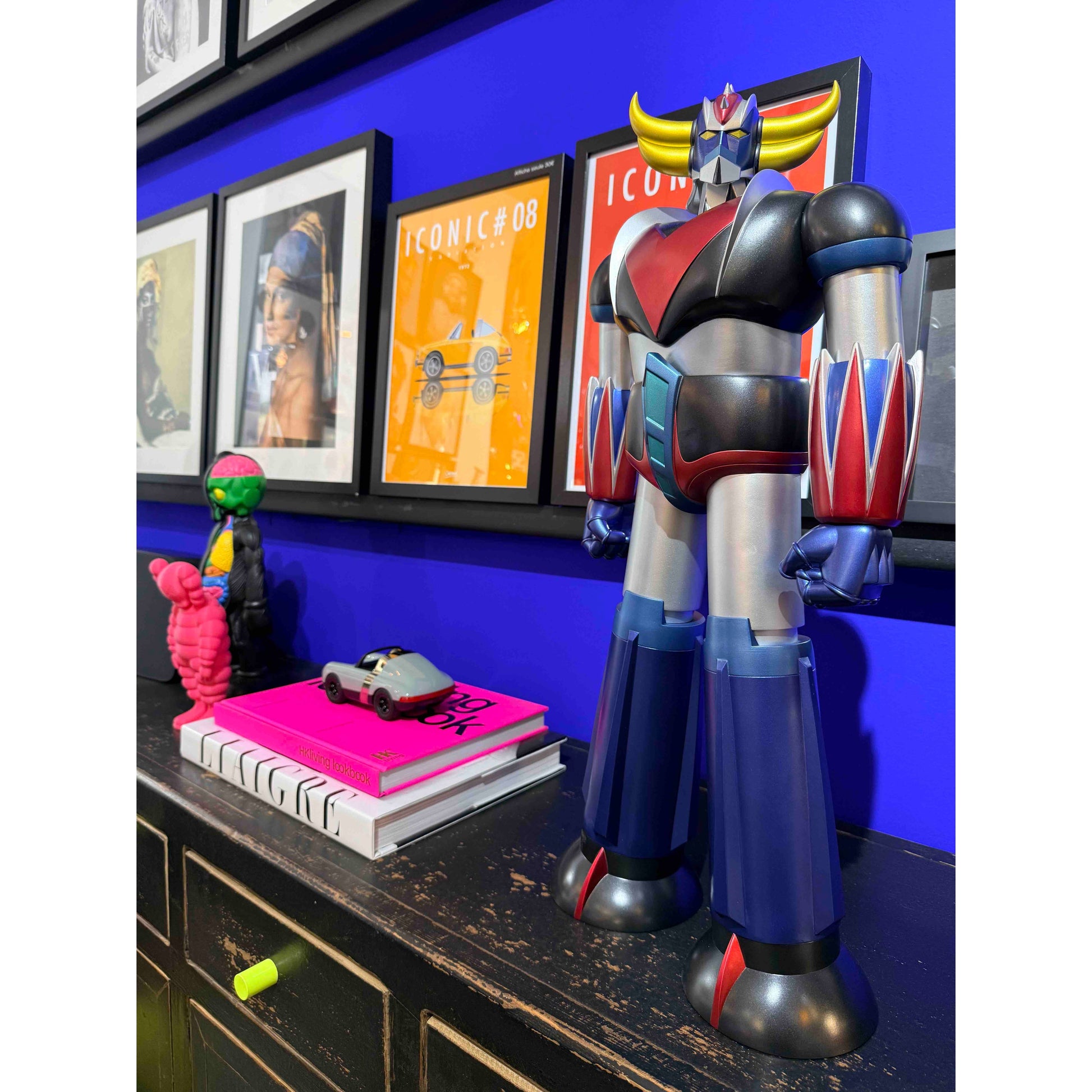 – Figurine Goldorak XL 60 cm Metal Paint HL PRO
– Goldorak géant 60 cm vinyle finition métallisée
– Statue Goldorak 60 cm officielle Go Nagai HL PRO