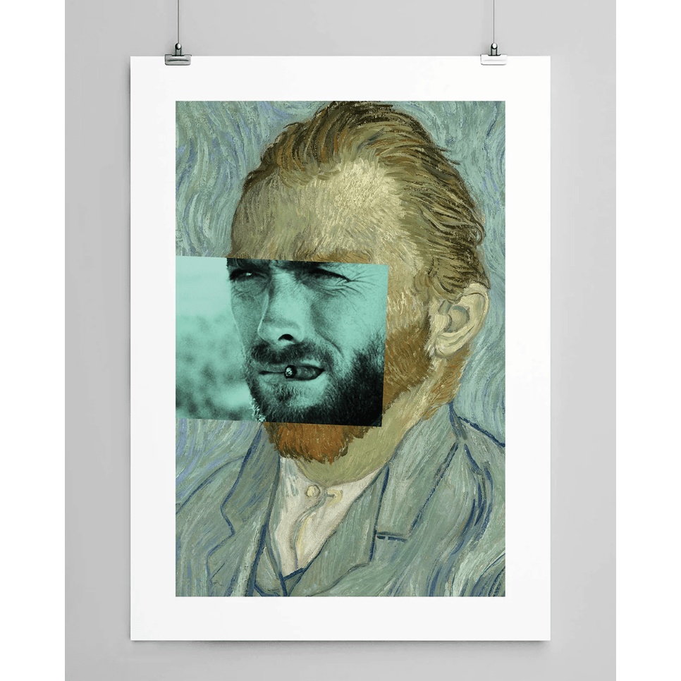Affiche "Clint in Vincent" – 30x40 cm - Boutique Ømm