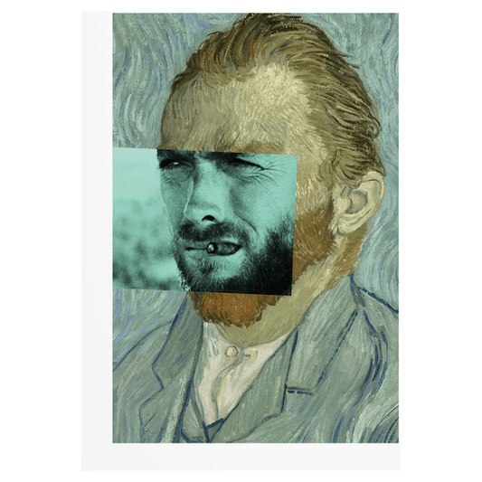 Affiche "Clint in Vincent" – 30x40 cm - Boutique Ømm