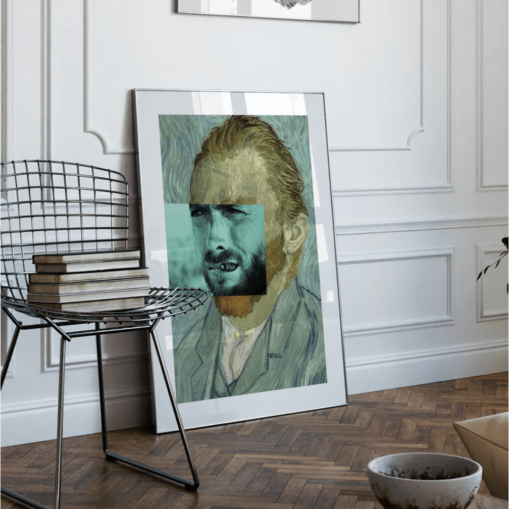 Affiche "Clint in Vincent" – 30x40 cm - Boutique Ømm