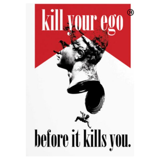 Affiche Kill your Ego 30x40 cm - Boutique Ømm