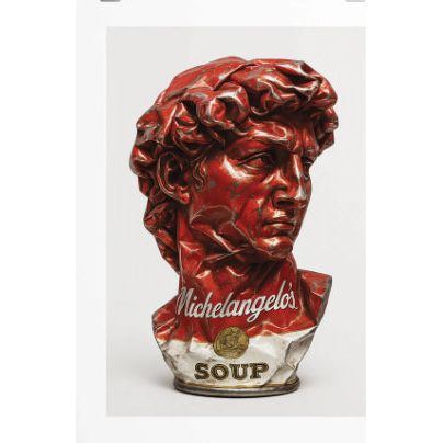 Affiche "Michelangelo’s Soup" – 30x40 cm - Boutique Ømm