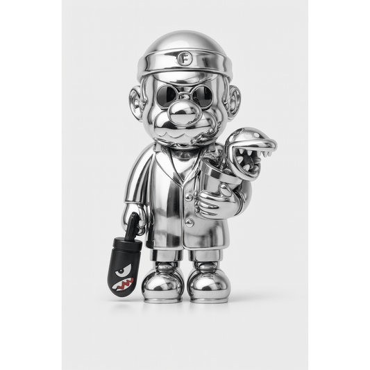 Affiche "Nickel Chrome 2" – Format 30x40 cm - Boutique Ømm