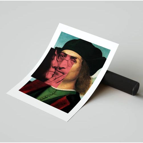 Affiche Raffalennon 30x40 cm – Renaissance et pop culture en fusion - Boutique Ømm