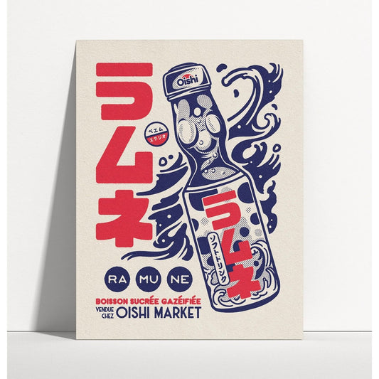 Affiche "Ramune" – Paiheme Studio – Format 30x40 cm - Boutique Ømm