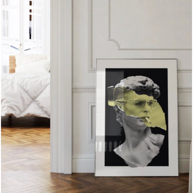 Affiche Rebel David 30x40 - Boutique Ømm