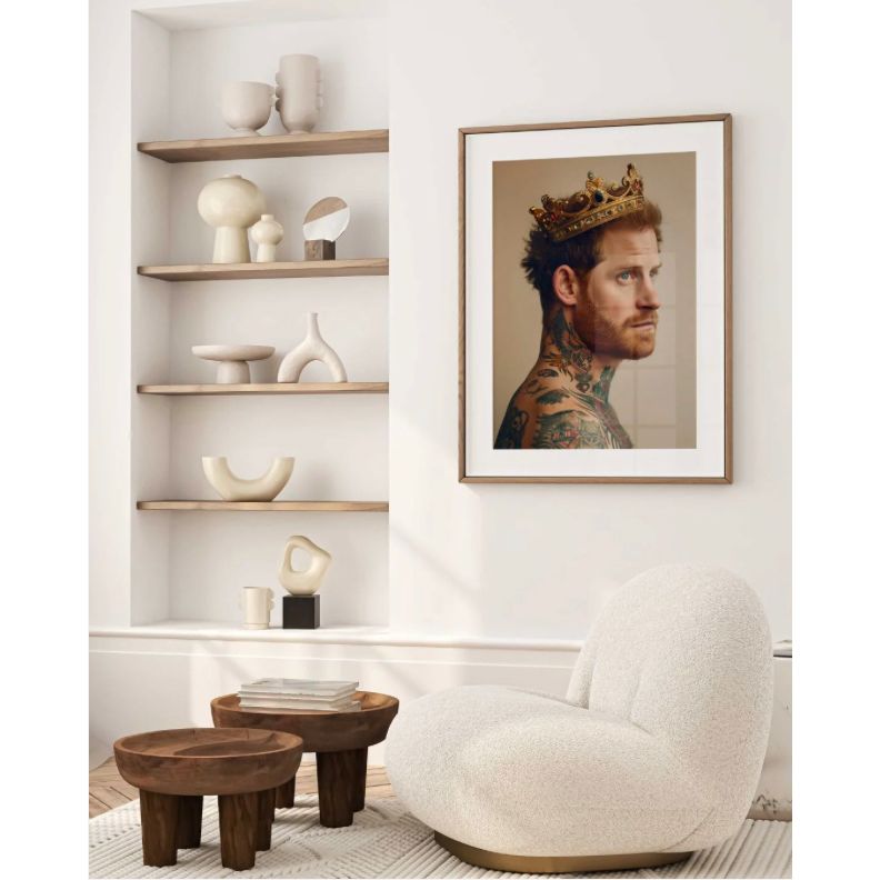 Affiche "Rebel Harry" – Cebo Galerie – Format 30x40 cm - Boutique Ømm