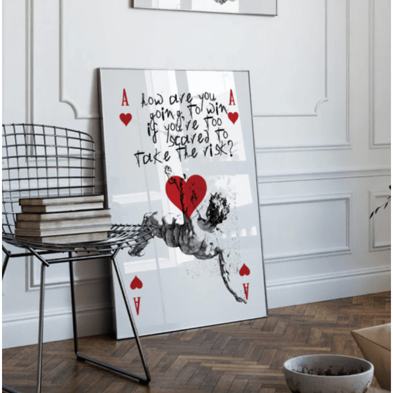 Affiche Risk Taker 30x40 cm - Boutique Ømm