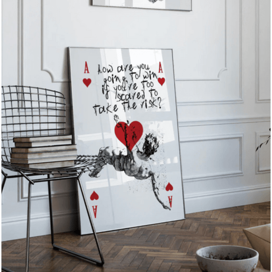 Affiche Risk Taker 30x40 cm - Boutique Ømm