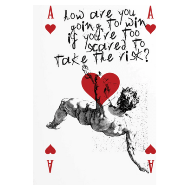 Affiche Risk Taker 30x40 cm - Boutique Ømm