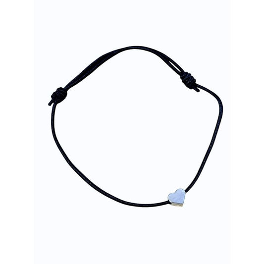 Bracelet porte bonheur MINI HEART Parsley & Pepper - bracelet cœur minimaliste - Boutique Ømm