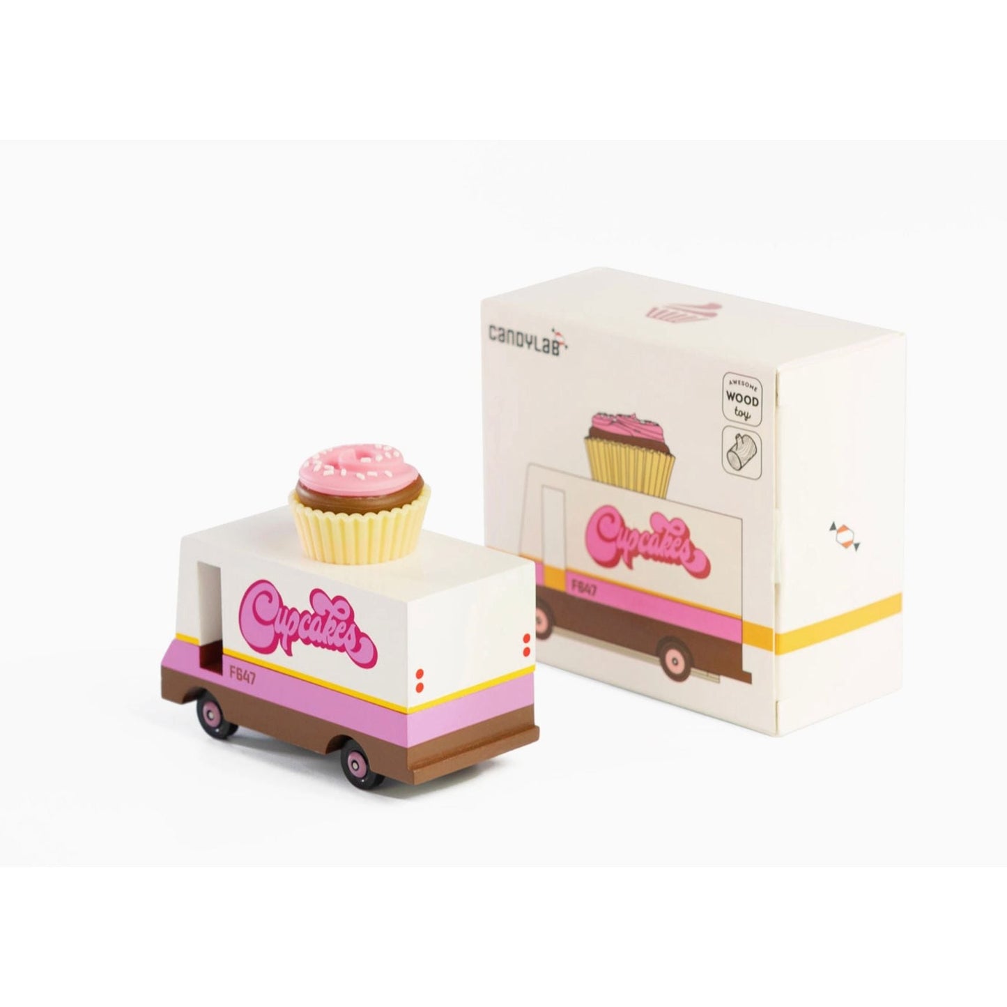 Camion en Bois « Cupcake Van » – Candylab Toys - Boutique Ømm