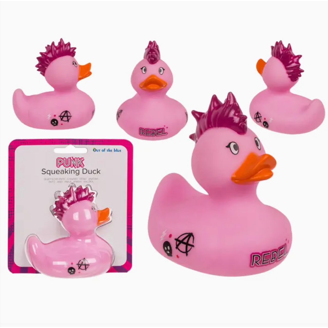 Canard Punk Rose Couineur – Out of the Blue - Boutique Ømm