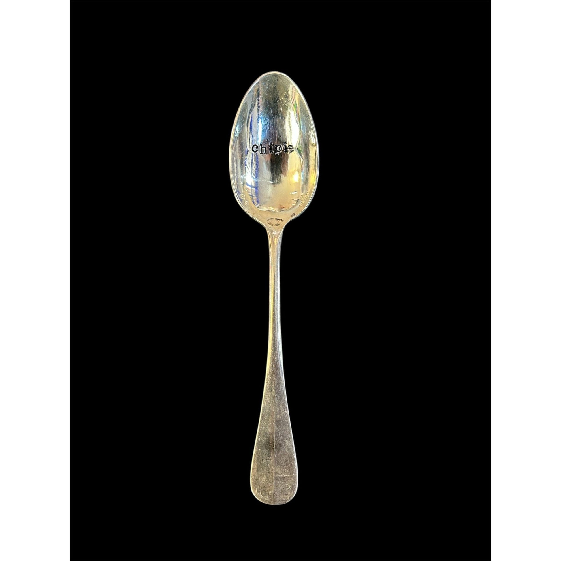 Cuillère gravée vintage – "chipie" - Boutique Ømm
