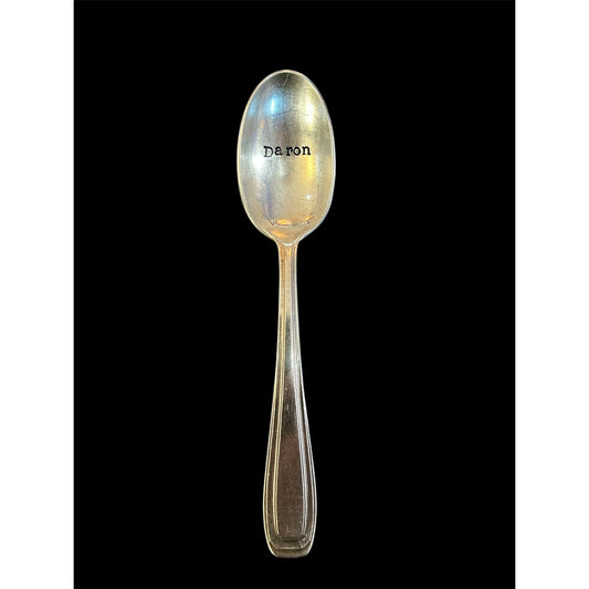 Cuillère gravée vintage – Daron - Boutique Ømm