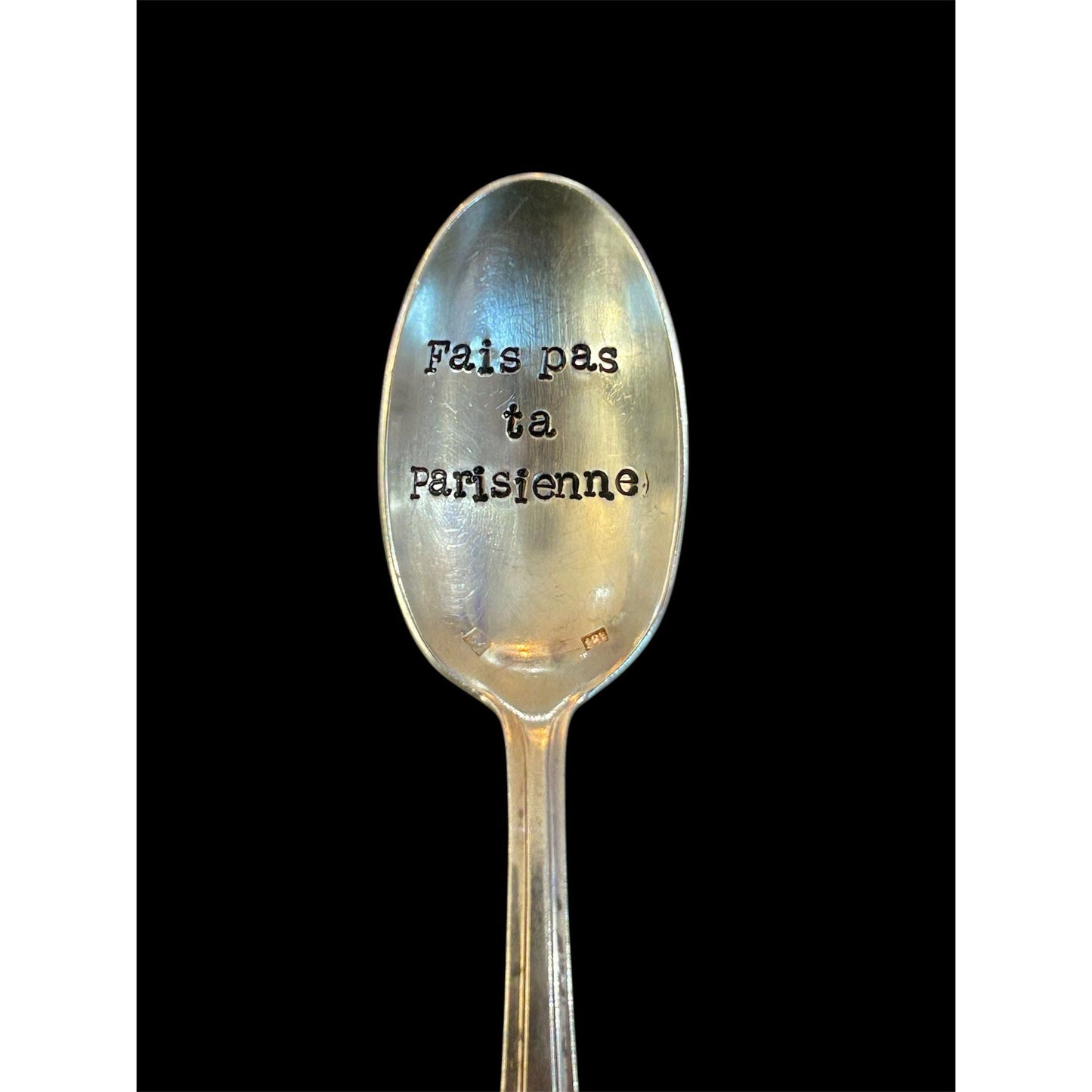 Cuillère gravée vintage – Fais pas ta Parisienne - Boutique Ømm