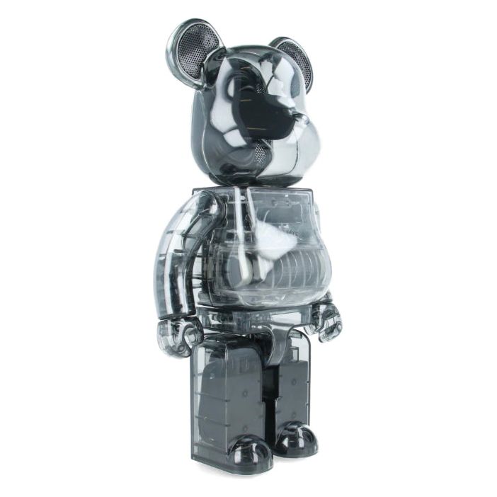 Enceinte Portable Be@rbrick 400% x Rinaro – Haut-Parleur Design & Collector Smoke - Boutique Ømm