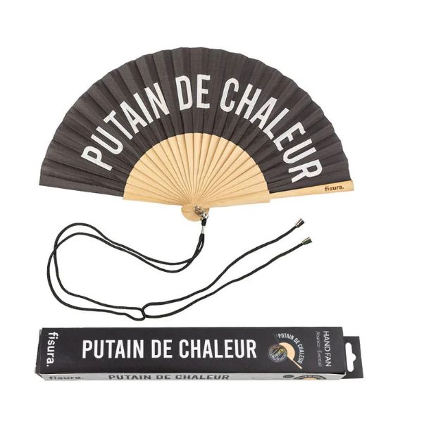 Éventail « Putain de Chaleur » – Fisura - Boutique Ømm