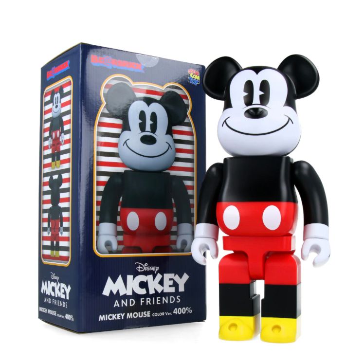 Figurine BE@RBRICK 400% Mickey Mouse Color Version – Medicom Toy - Boutique Ømm