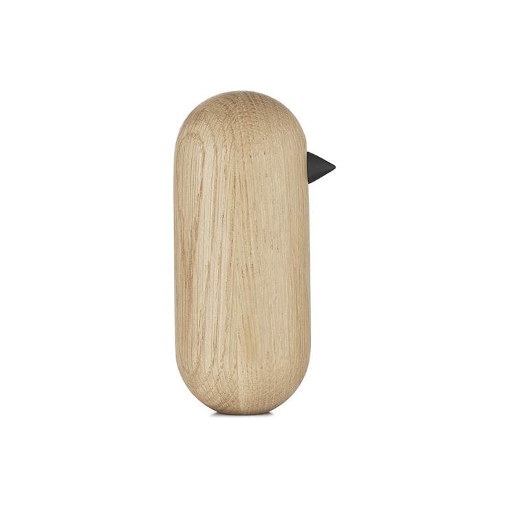 Figurine déco en bois “Little Bird” 13,5 cm – Normann Copenhagen – Chêne naturel - Boutique Ømm