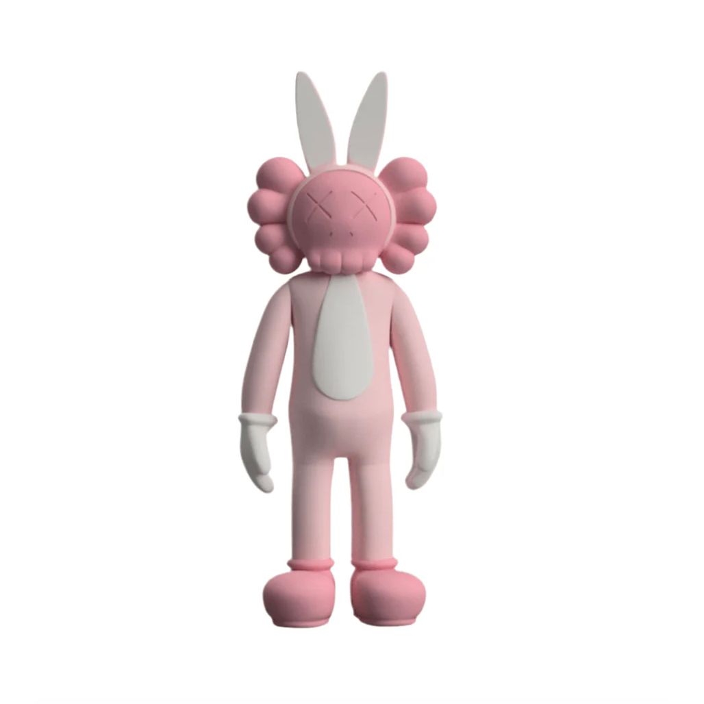 Figurine KAWS Bunny Rabbit Rose – Sculpture design 24 cm - Boutique Ømm