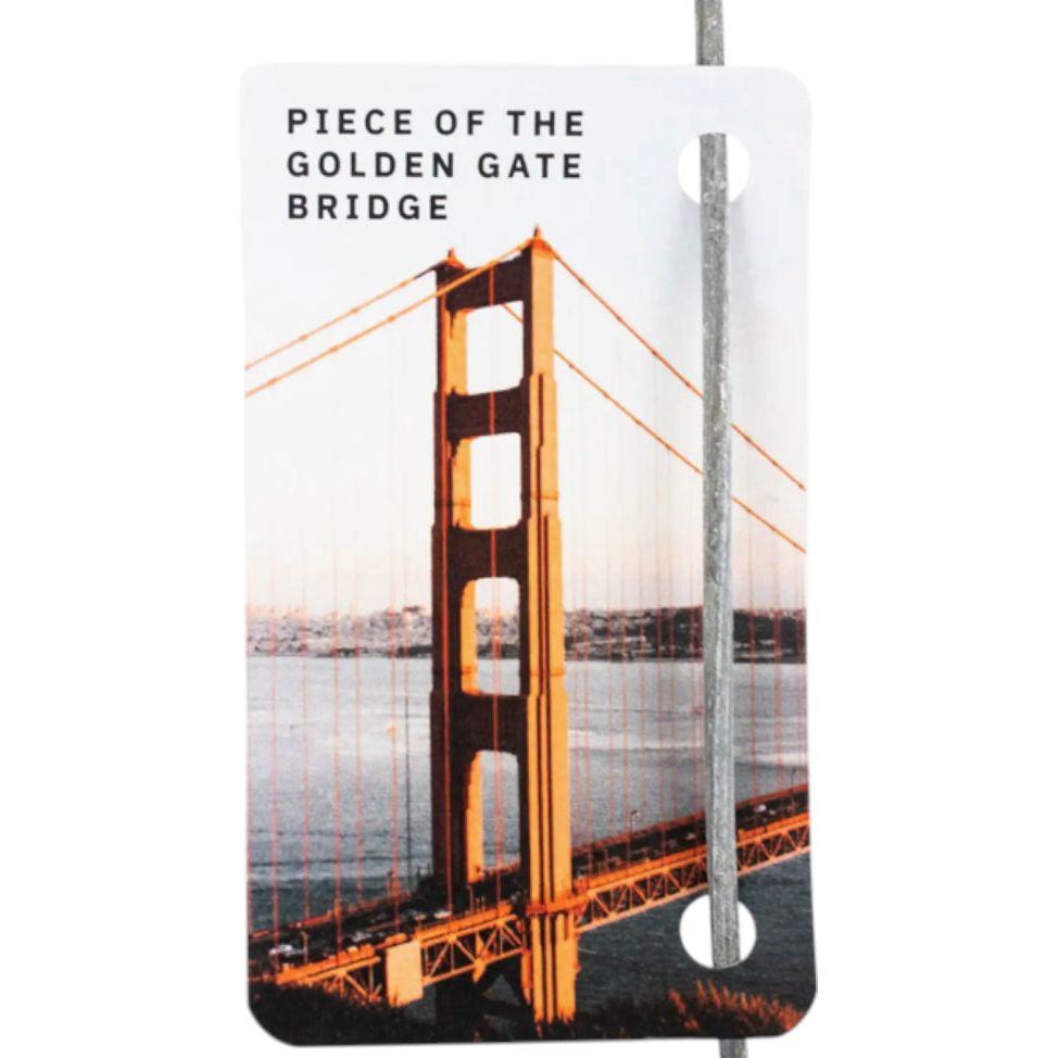 Fragment de câble original du Golden Gate Bridge – Artefact d’ingénierie - Boutique Ømm